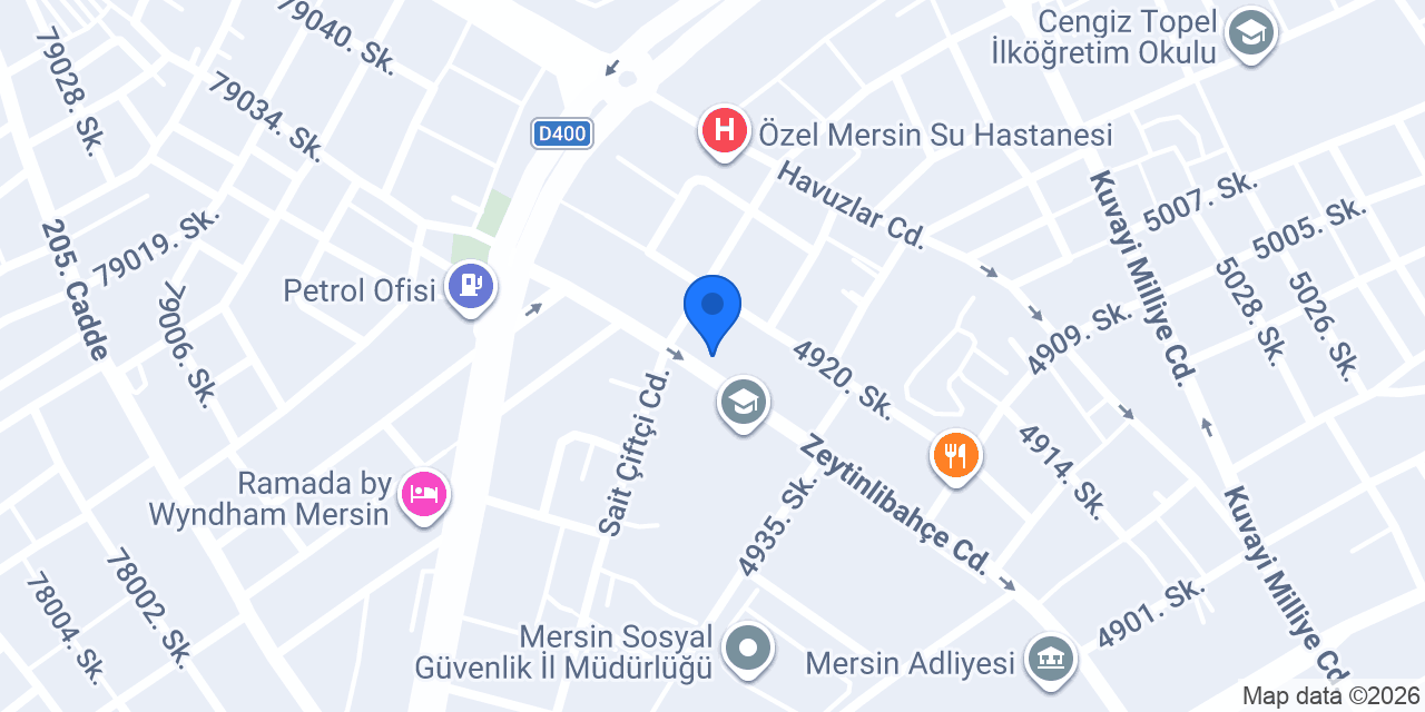 Eren33 Oto Yedek Parça konumu
