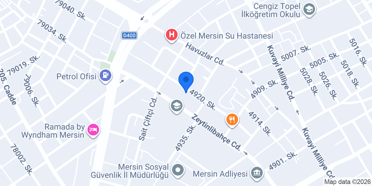 Toksoy Auto konumu