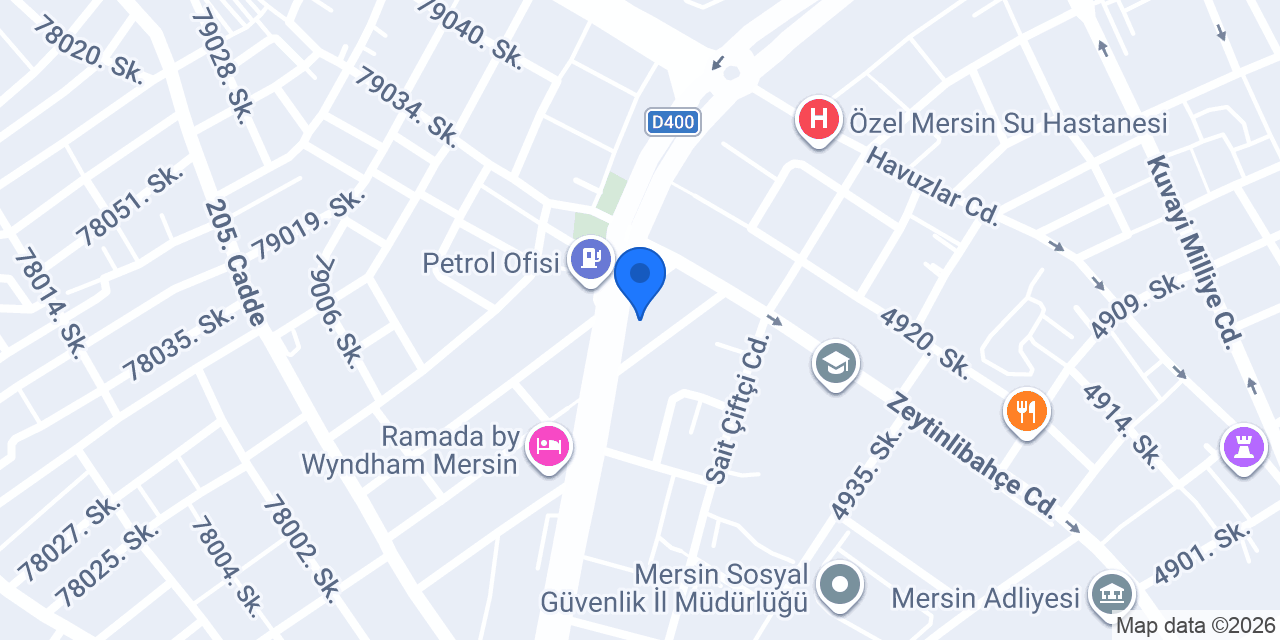 NUR OTOMOTİV konumu