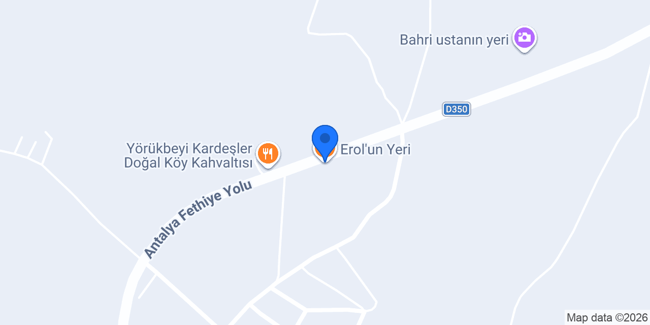 Erol'un Yeri konumu