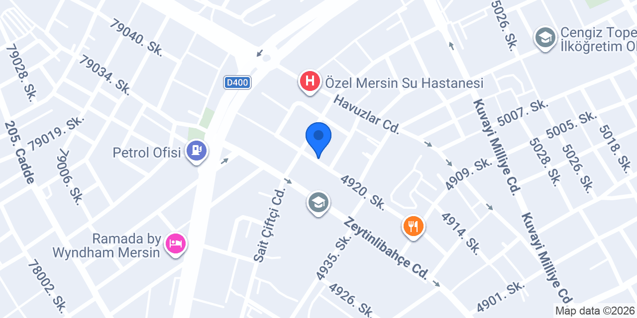Çibe Gurme konumu