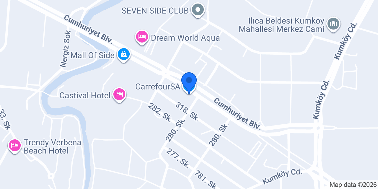 CarrefourSA konumu