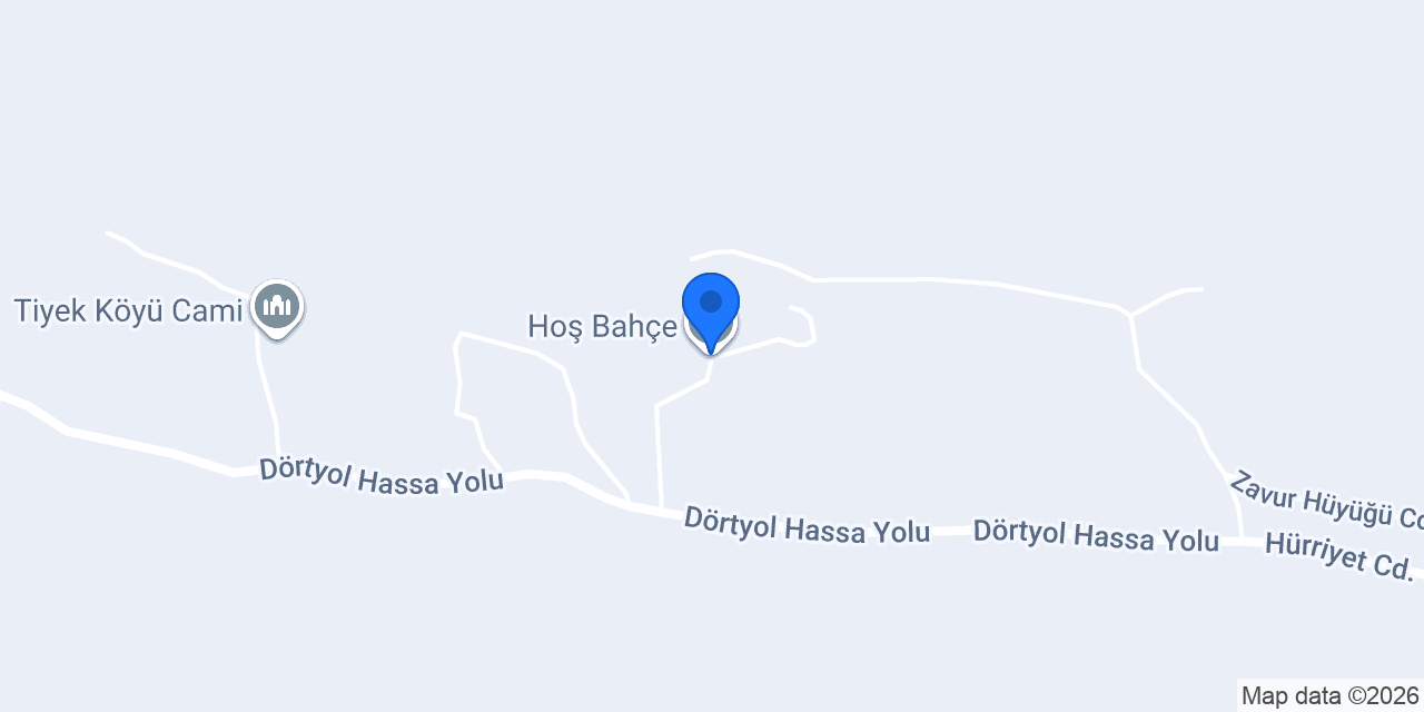 Hoş Bahçe konumu