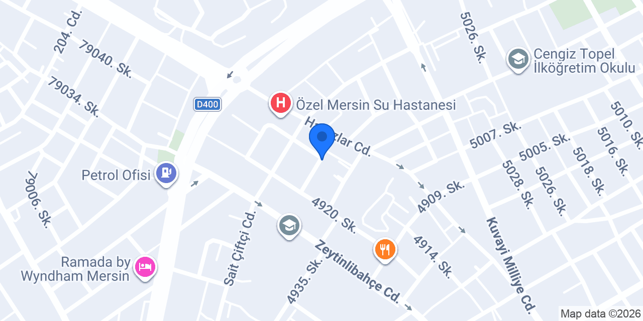 Güven Oto konumu