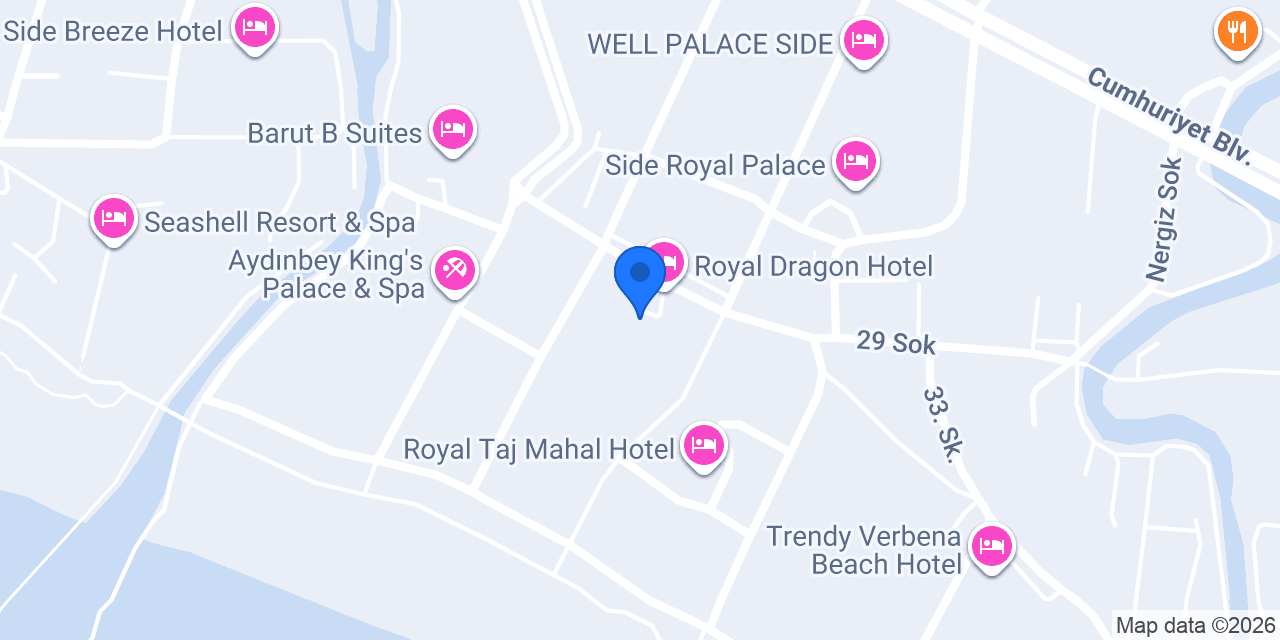 Royal Dragon Bar konumu