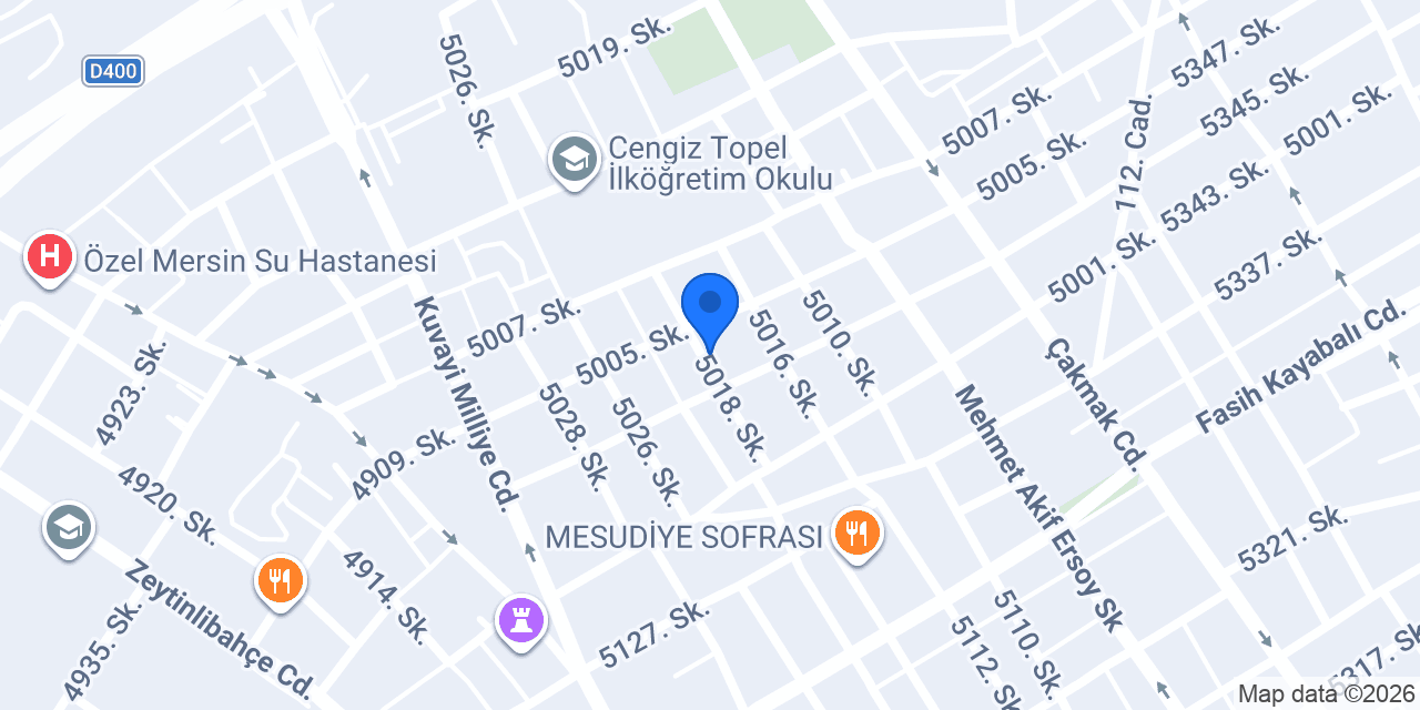 Çağdaş Kanepe konumu