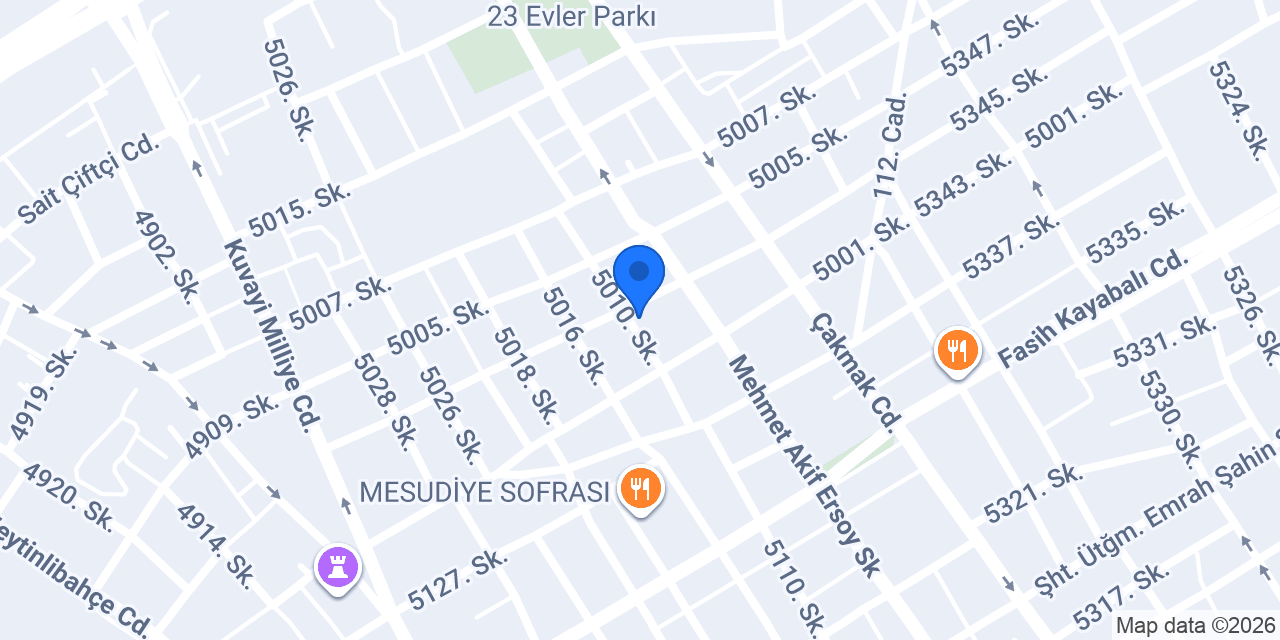 Terzi Enver konumu