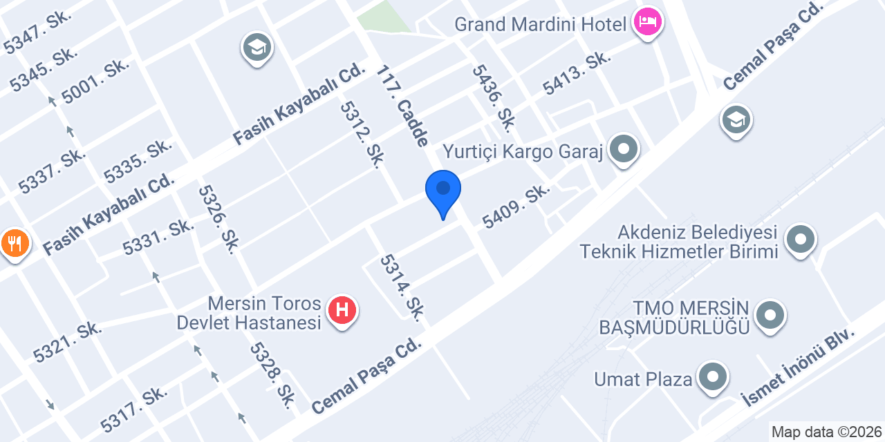 Öz Adana konumu