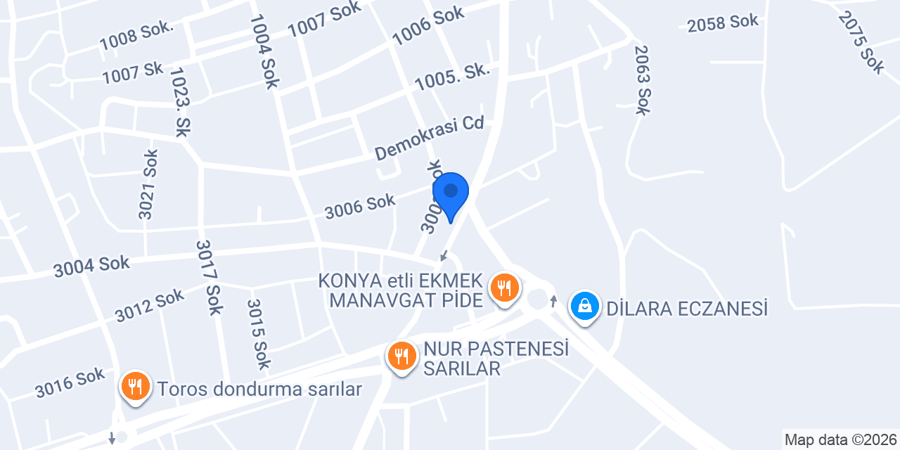 Ateş Pen ve Mobilya konumu