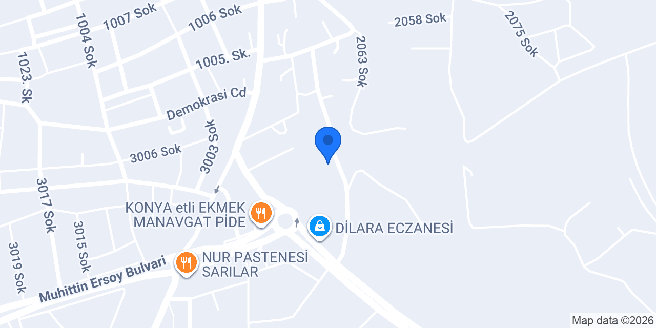 Babacan Gıda Ekmek Fırını konumu
