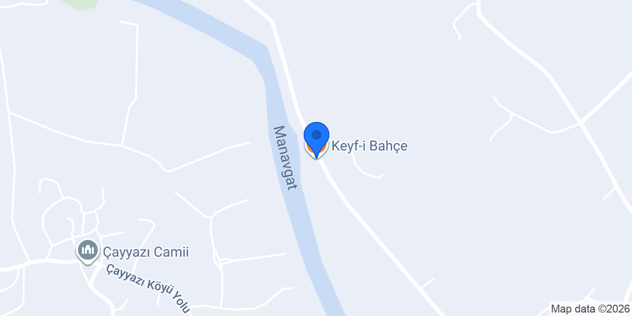 Keyf-i Bahçe konumu