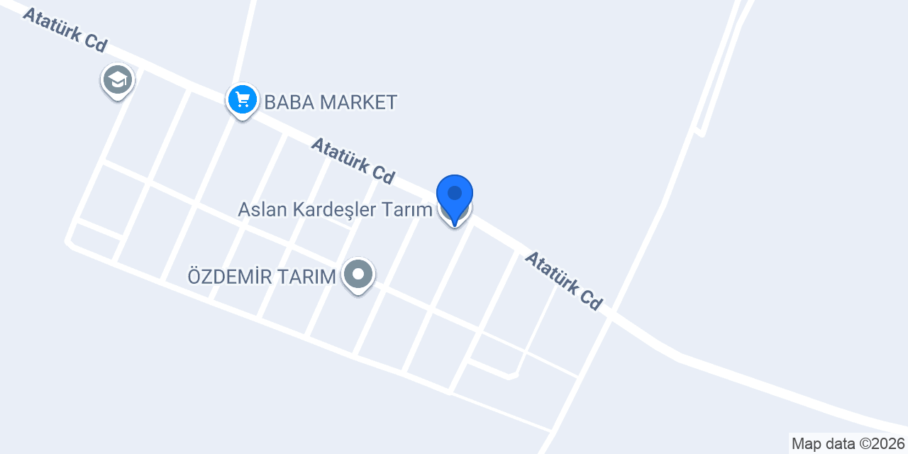 Aslan Kardeşler Tarım konumu