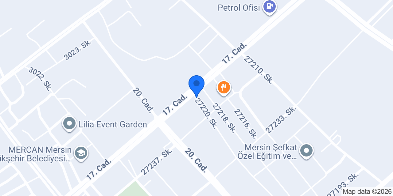 17. Cadde taksi konumu