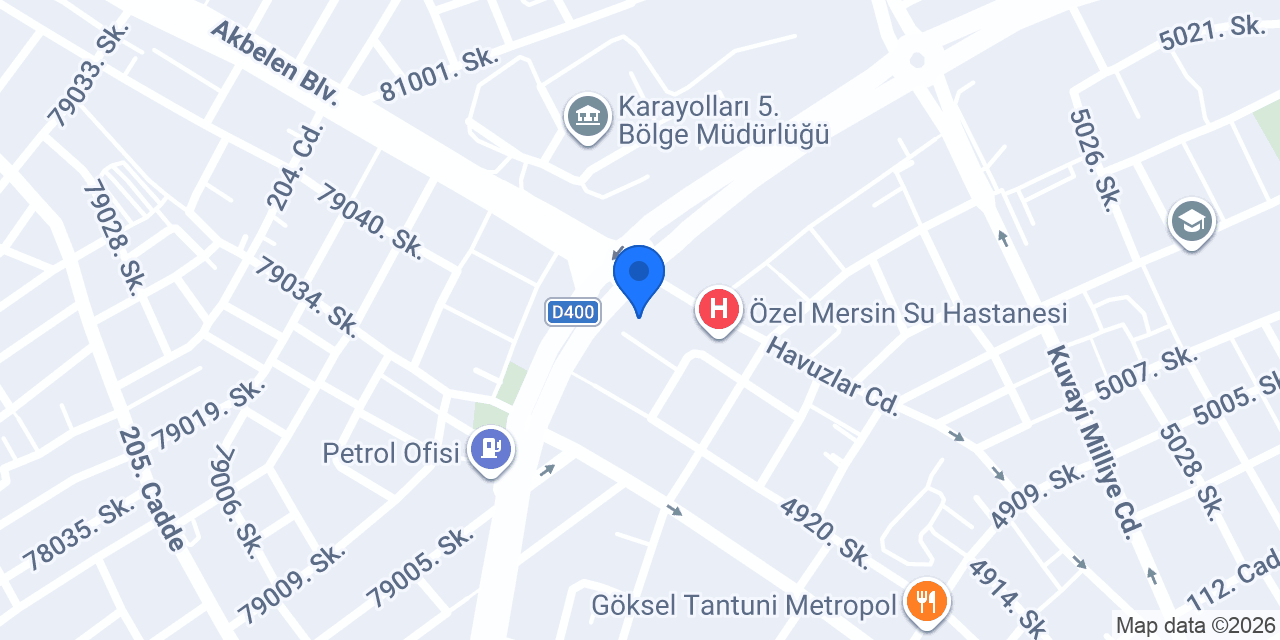 Mersin İŞKUR konumu