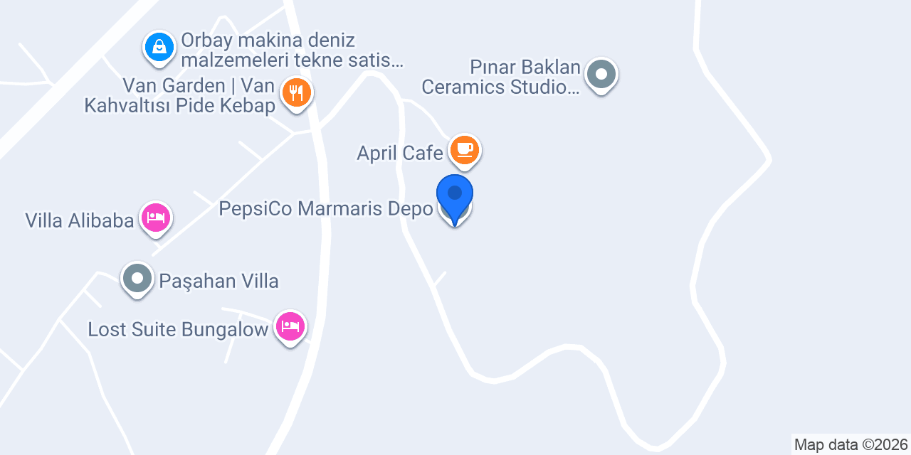 PepsiCo Marmaris Depo konumu