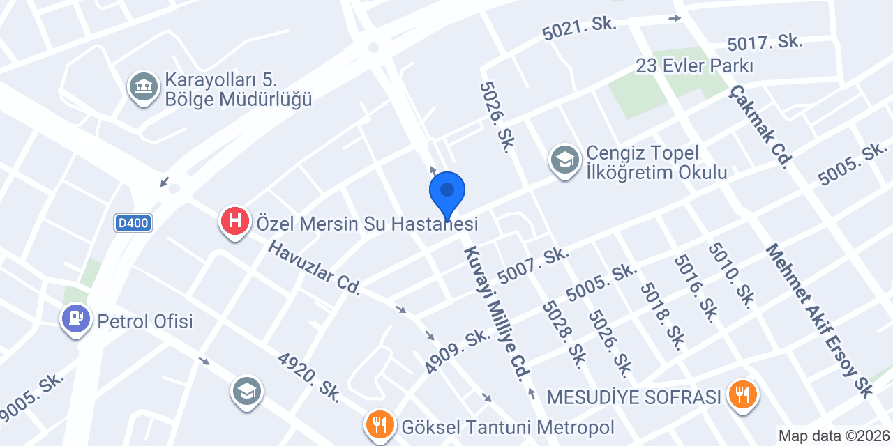 Çiğköftem konumu