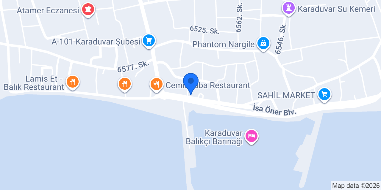 Faris Usta Orida Balık & Kebap konumu