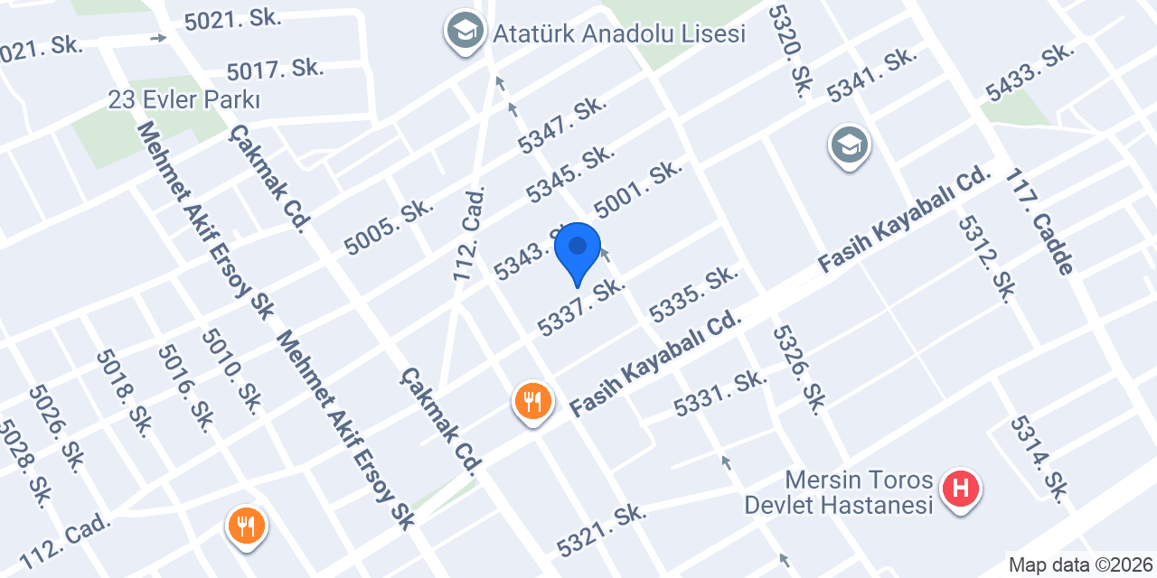 Taşar TECHNOLOGY konumu