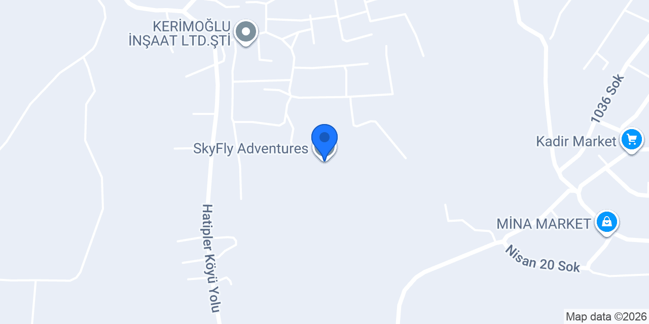 SkyFly Adventures konumu