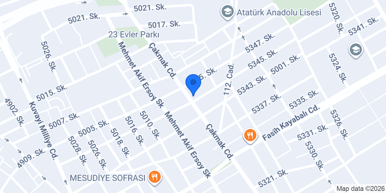 BüROHOME BÜRO OFİS MOBİLYALARİ konumu