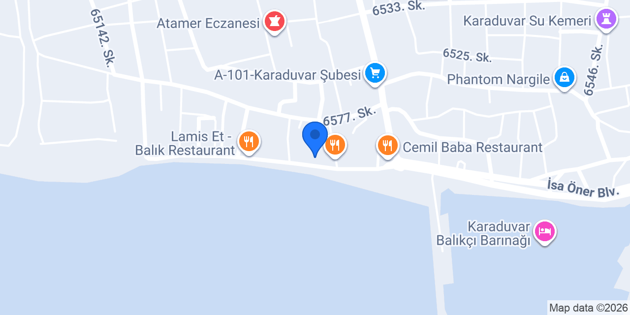 Ziyade Restaurant Mersin konumu
