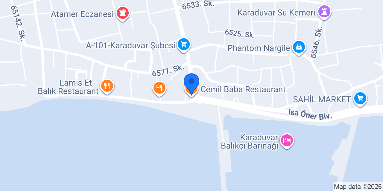 Cemil Baba Restaurant konumu