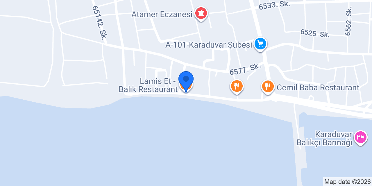 Lamis Et - Balık Restaurant konumu