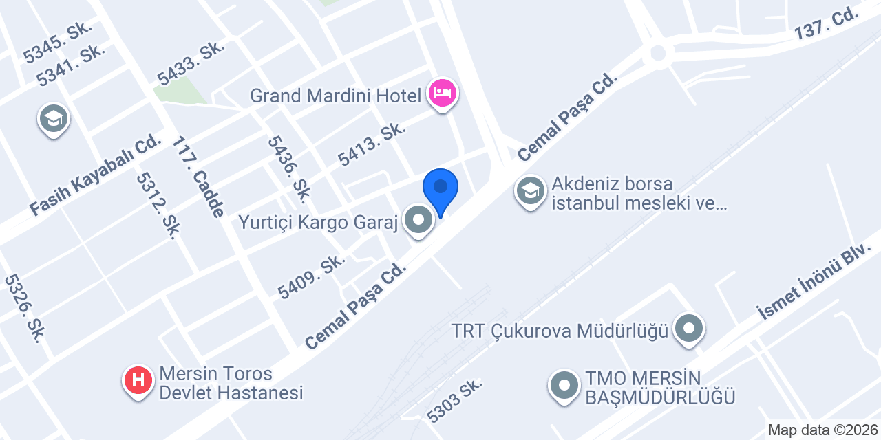 ST LASTİK-Lengerler Oto konumu