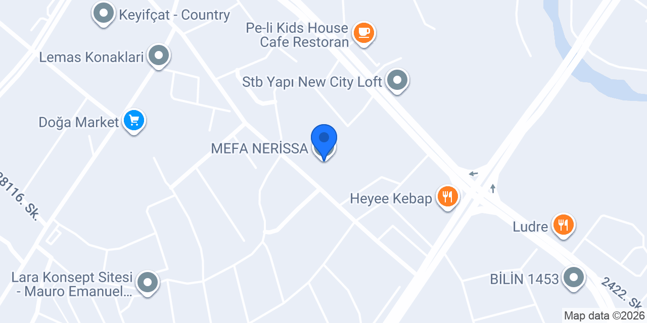 MEFA NERİSSA konumu