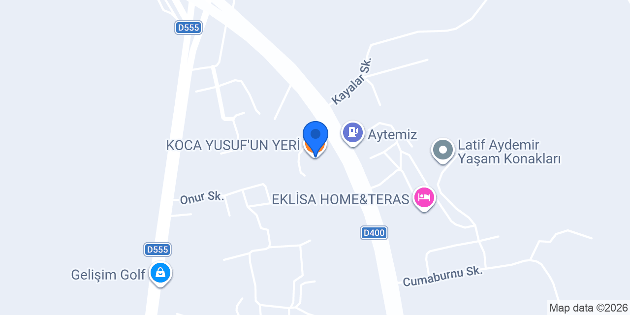 KOCA YUSUF'UN YERİ konumu
