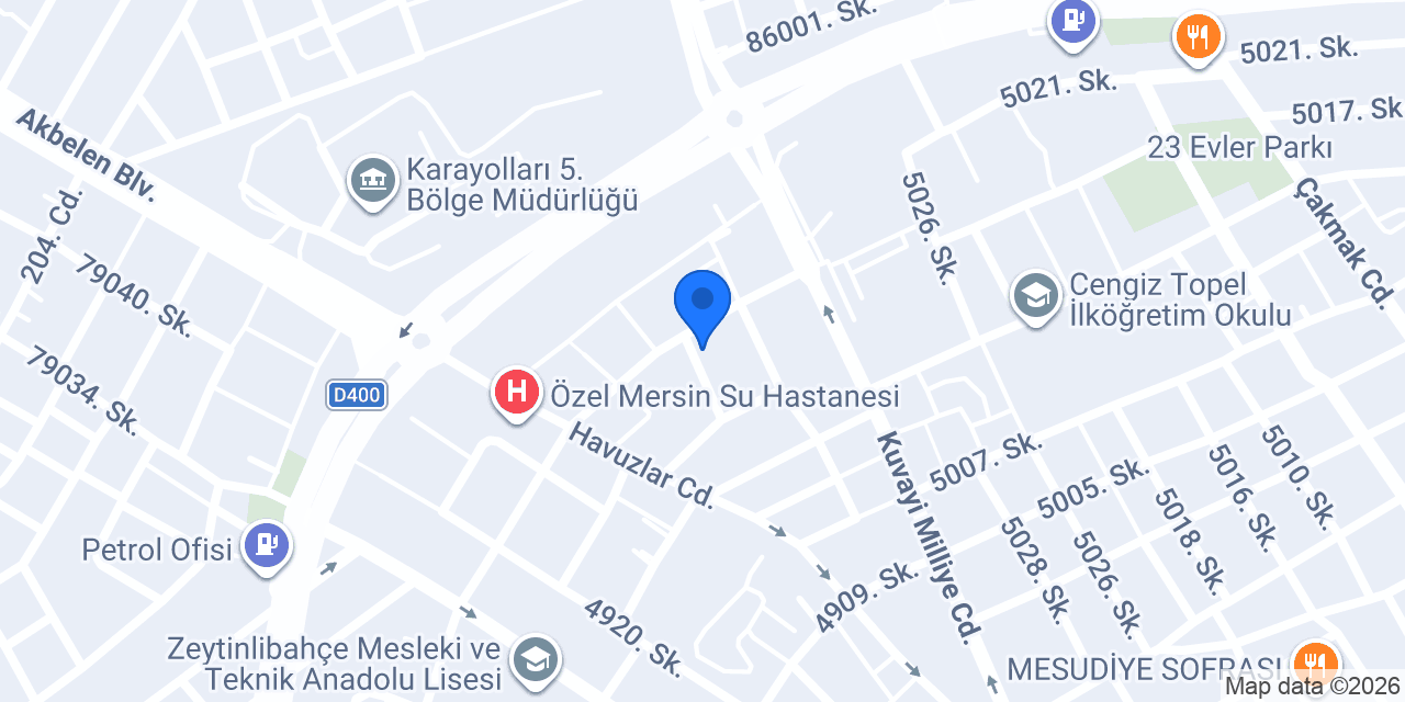 İkon Motor Mersin konumu