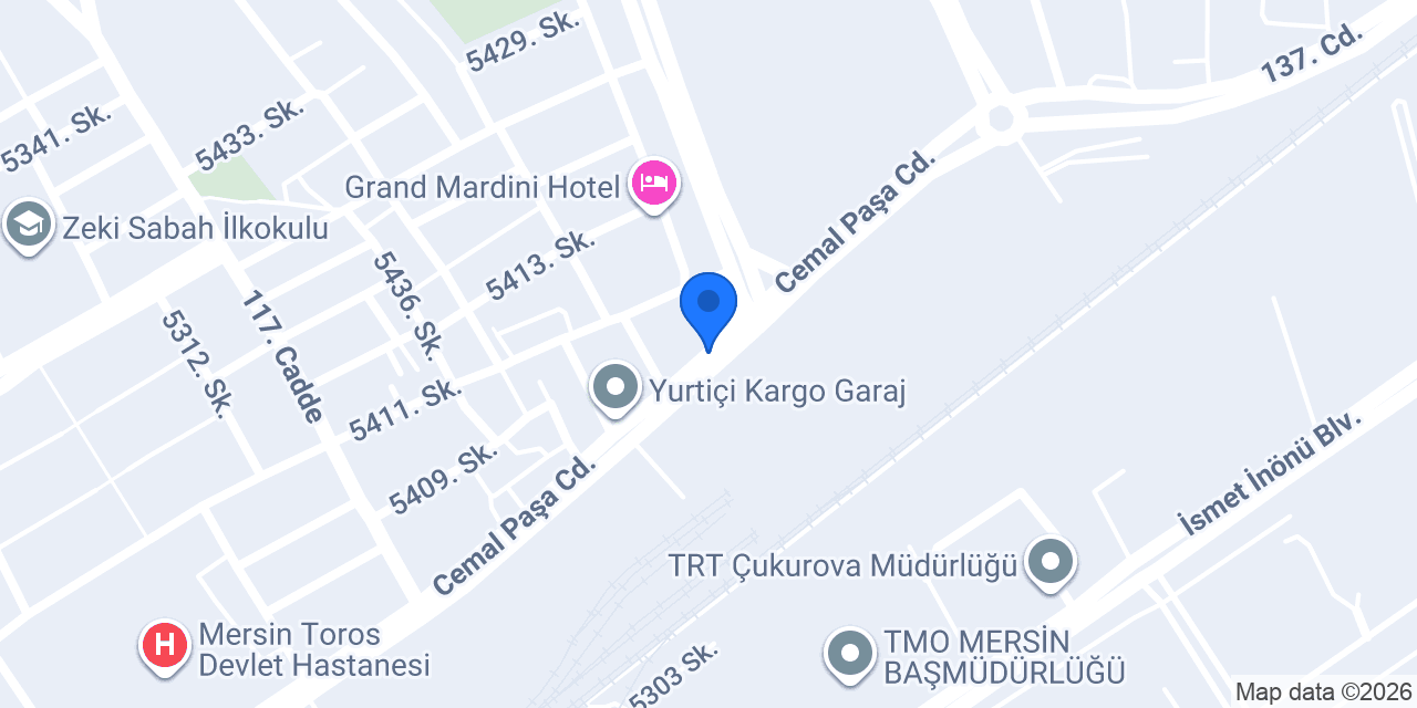 Rotamer Konteyner Taşımacılık konumu