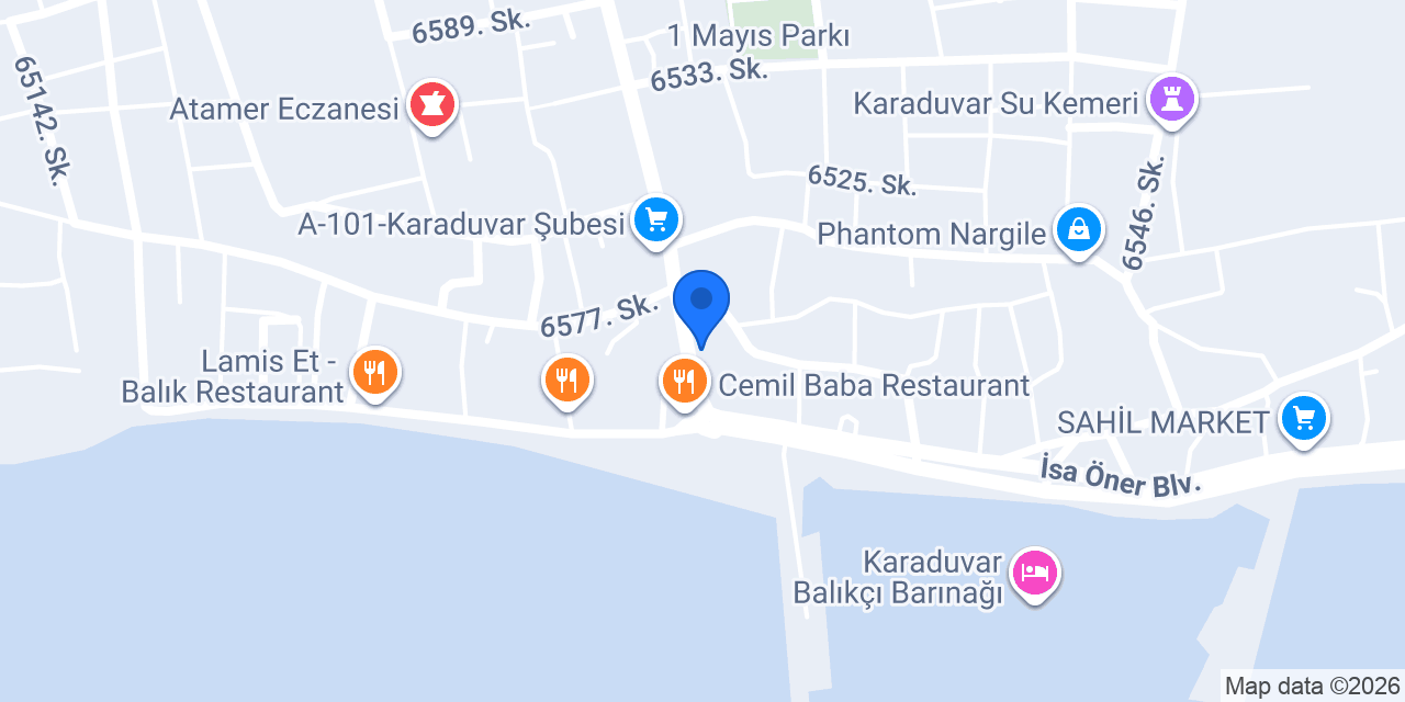 ORSA BALIK RESTAURANT konumu