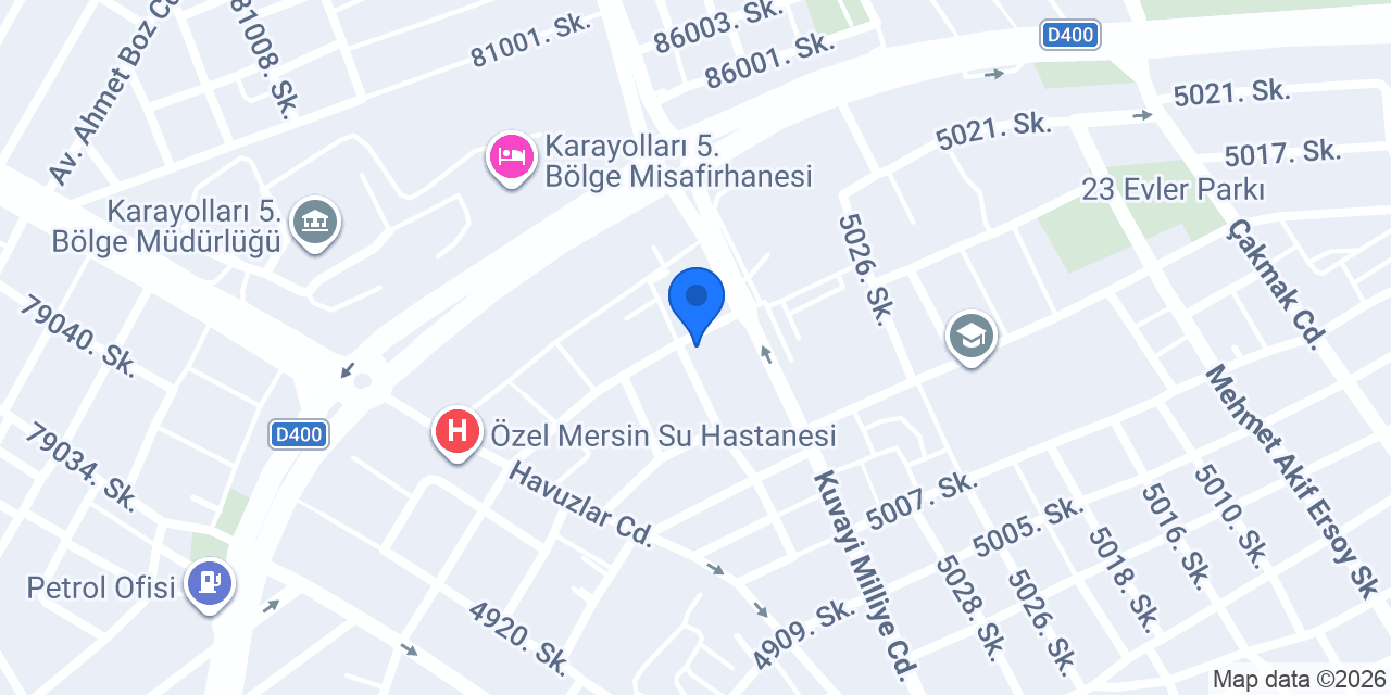 Nazar Optik konumu