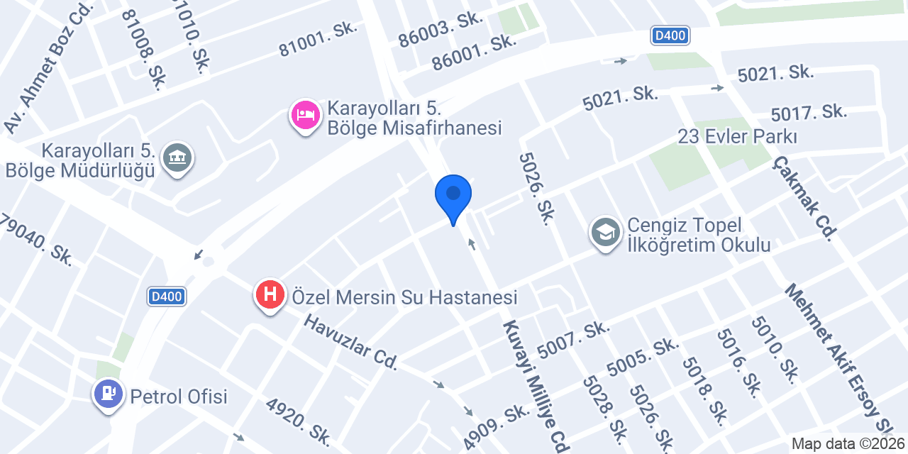 Kamer Eczanesi konumu