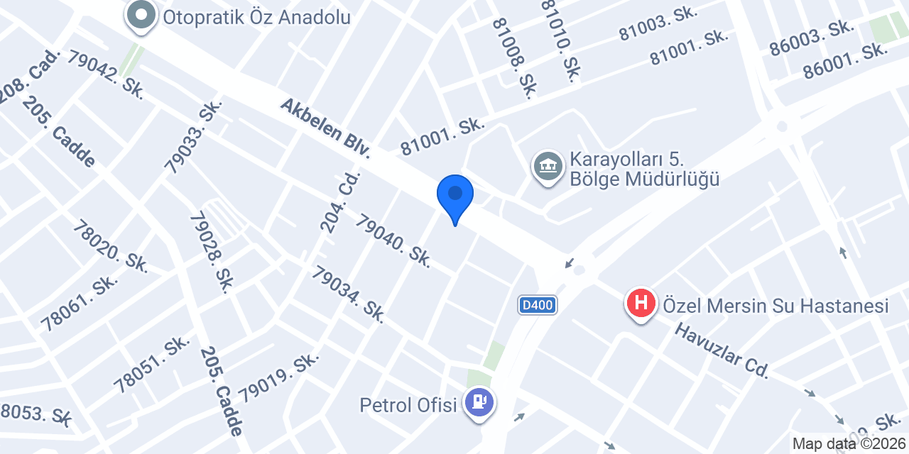 Sontaş Oto Kiralama konumu