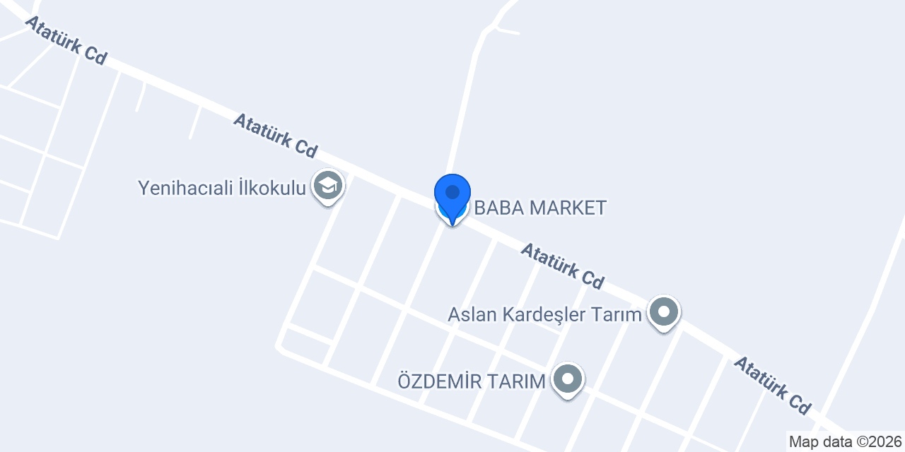BABA MARKET konumu