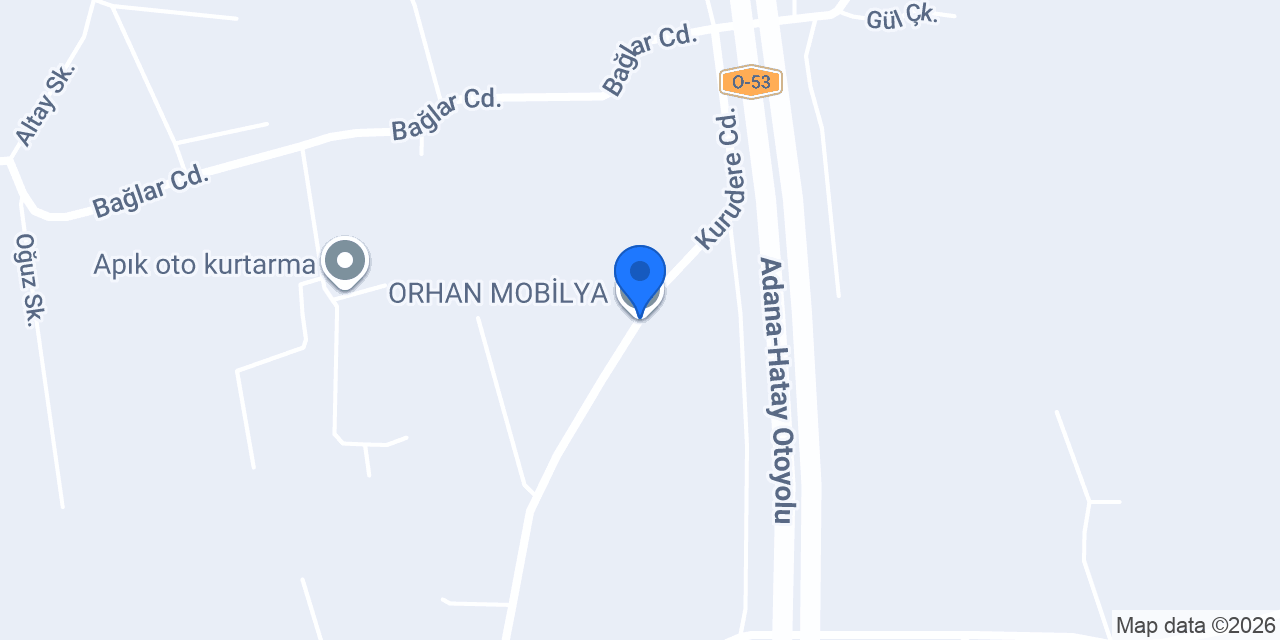 ORHAN MOBİLYA konumu