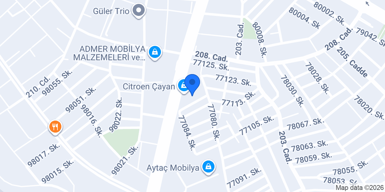 Eurorepar Car Service Çayan konumu