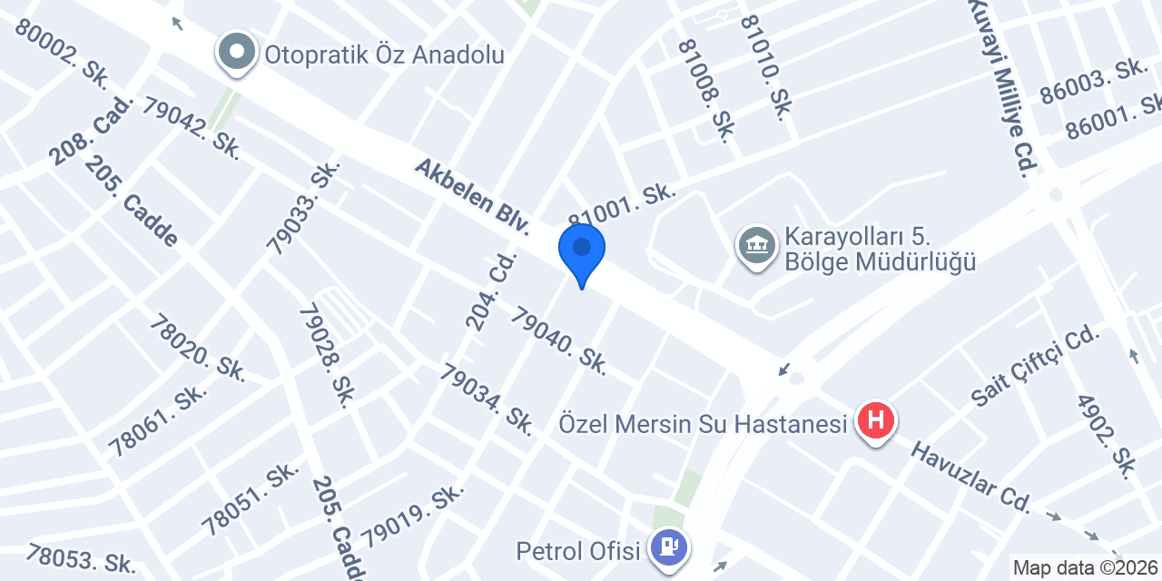 SEVEN BAHÇE HIRDAVAT konumu