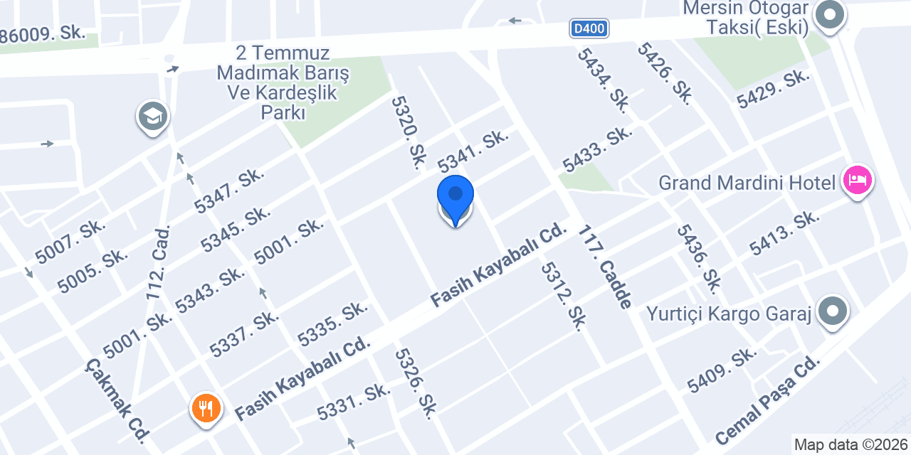 Zeki Sabah İlkokulu konumu