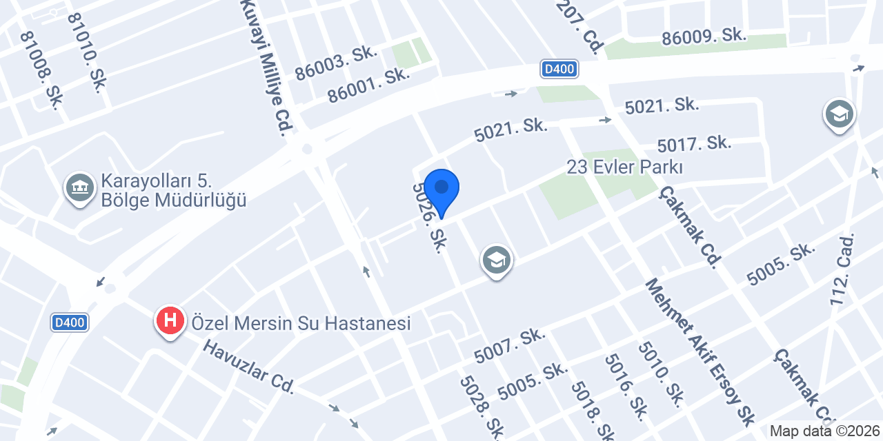 Mersin Doğan Medikal konumu