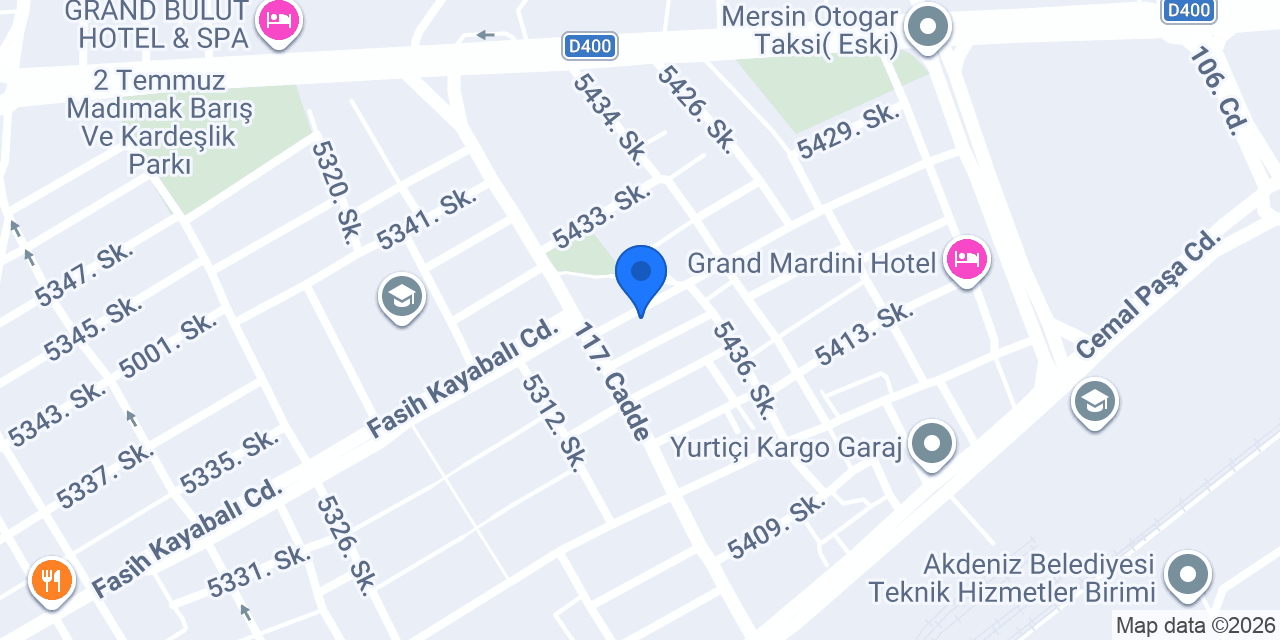 Hotel Uğur konumu
