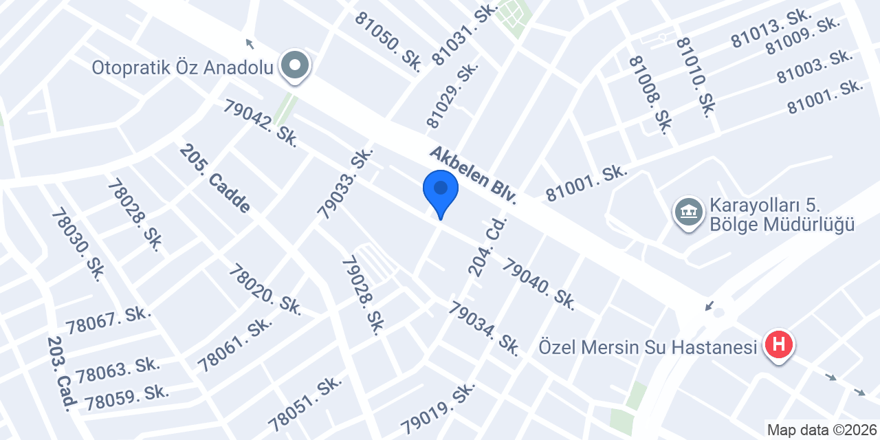 Mersin Jeneratör Servisi - Art Jeneratör konumu