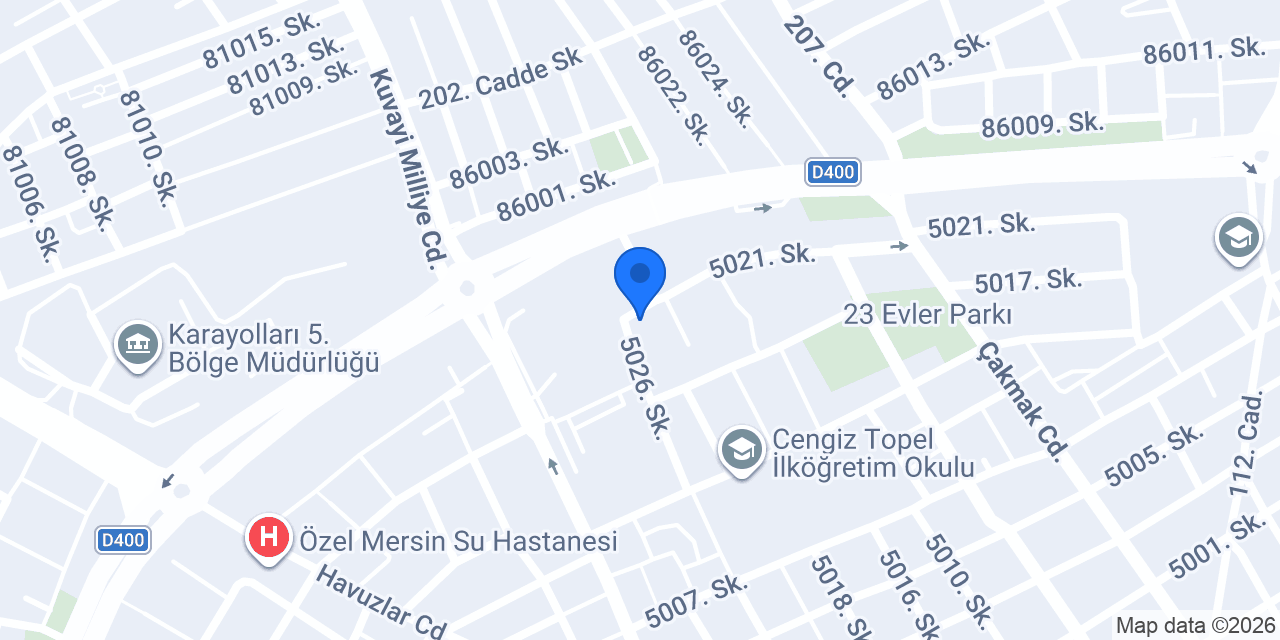 Özmen Hasar Danışmanlık konumu