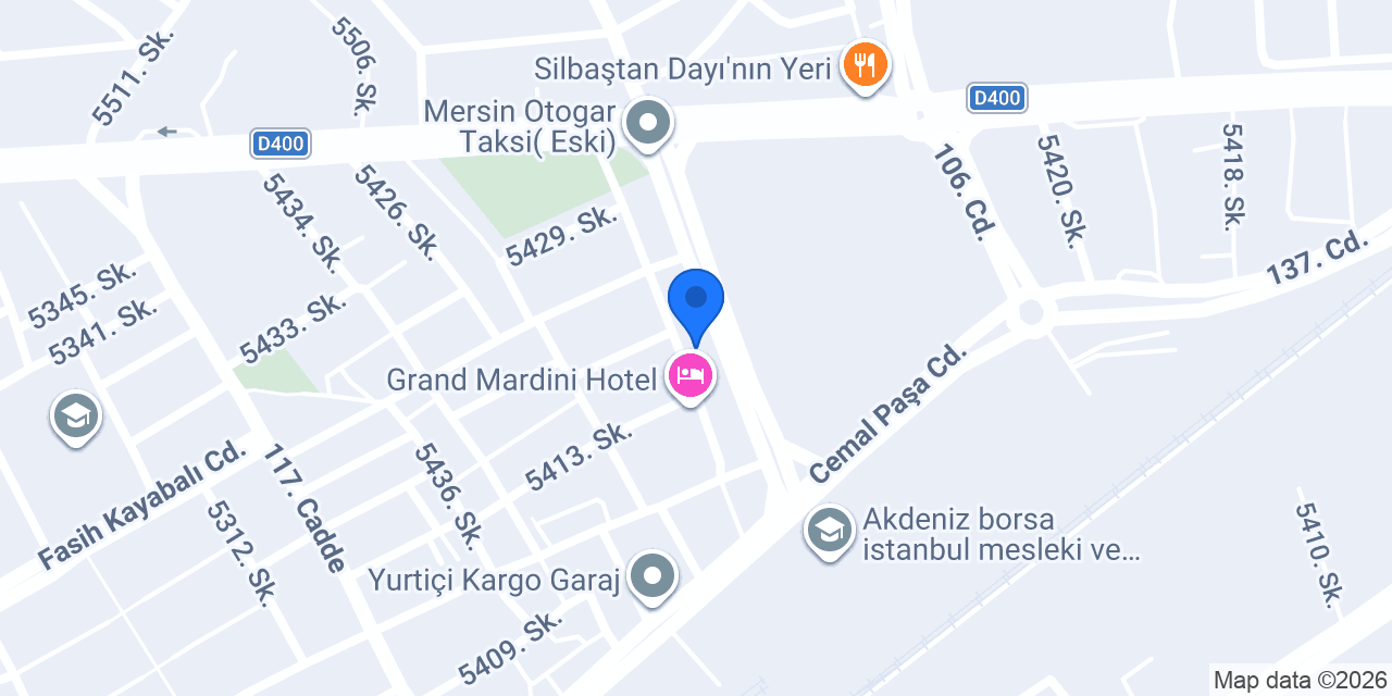 Tahtalı Hotel konumu