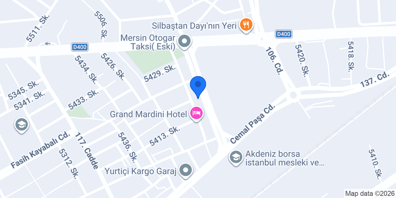 Hotel Dilara konumu