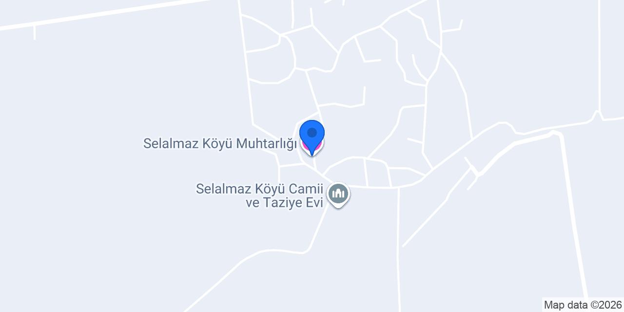 Selalmaz Köyü Muhtarlığı konumu
