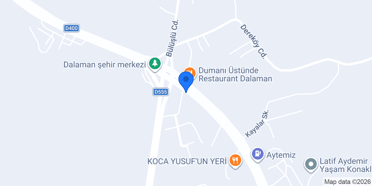 TORUN ŞİŞ KÖFTE ATAKENT DALAMAN konumu