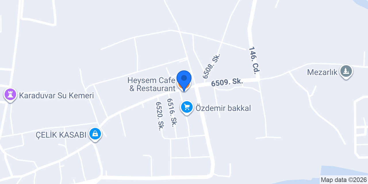 Heysem Cafe & Restaurant konumu